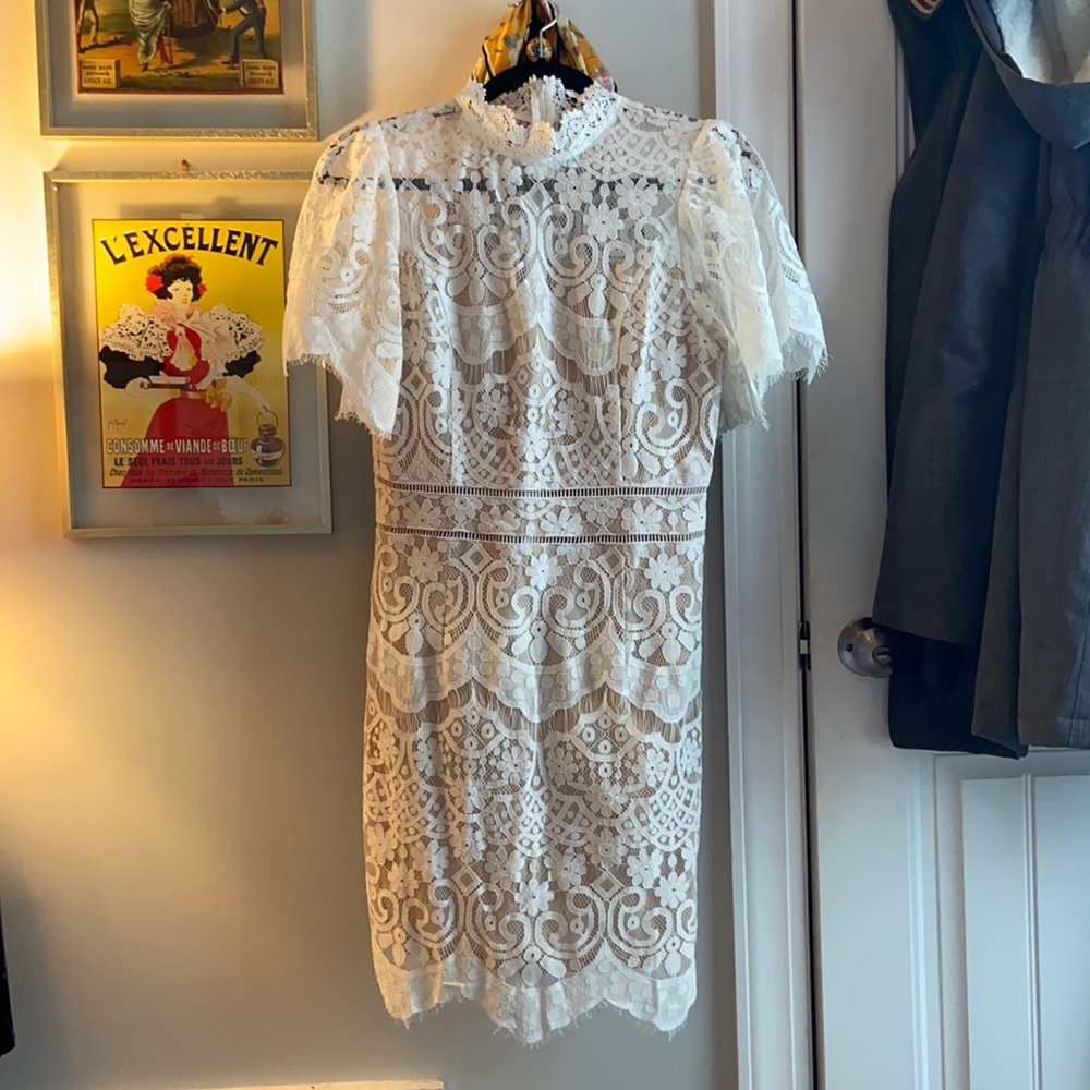 White Lace Dress